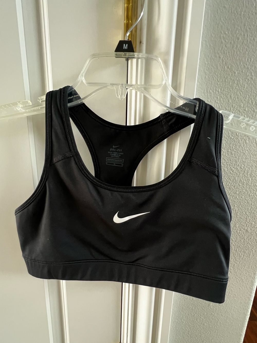 Women’s Black Nike Low Impact Sports Bra